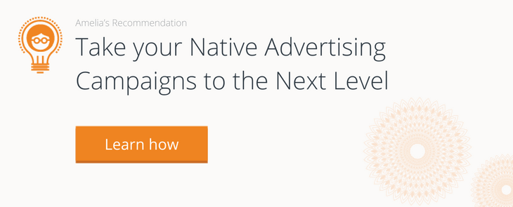 Outbrain native advertising campaign