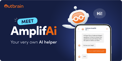 Amplify AI Chatbot in the Outbrain Dashboard