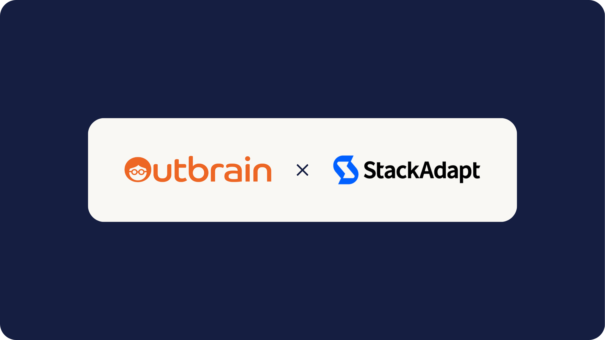 Outbrain and StackAdapt Finalize Direct Integration – Providing Advertisers Seamless Access to Outbrain’s Premium, Open Internet Audiences