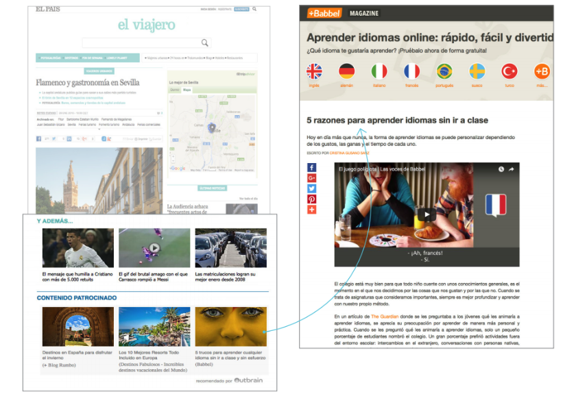 Babbel solution - Outbrain Case Study